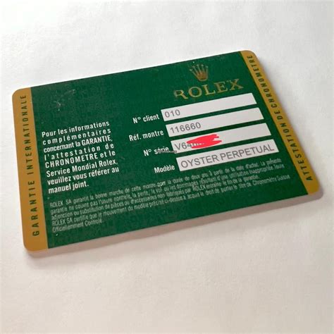 rolex card for sale|rolex warranty card for sale.